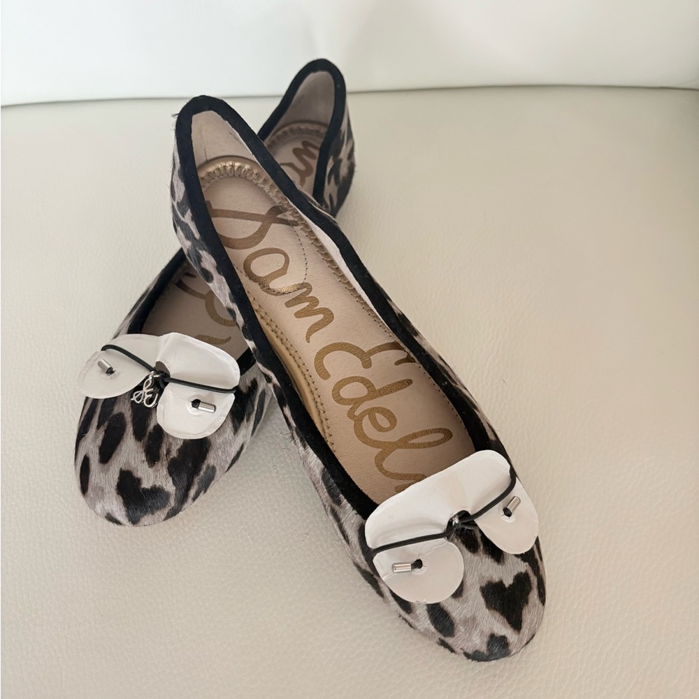 Sam Edelman Leopard Print Flats